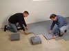 Basement Floor Matting & Vapor Barrier Tiles for carpeting and floor finishing in Massillon, Canton, Wooster